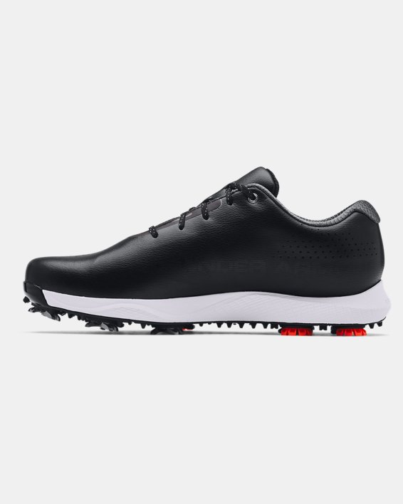 Men's UA Charged Draw RST Wide E Golf Shoes, Black, pdpMainDesktop image number 1